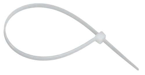 Хомут 4.8х300мм P6.6 стандартный бел. (уп.100шт) IEK UHH30-D048-300-100-K01 фото 2 Хомут 4.8х300мм P6.6 стандартный бел. (уп.100шт) IEK UHH30-D048-300-100-K01 фото 2