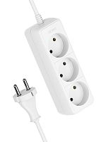 Удлинитель 3х3м без заземл. 16А IP20 ПВС 2х1.5 КОСМОС YKsm3m-3g(K)