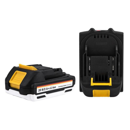 Дрель-шуруповерт аккумуляторная бесщеточная Li-Ion 20В 55Нм (кейс 2 аккум. 2А.ч) Kranz KR-PT-055 фото 5