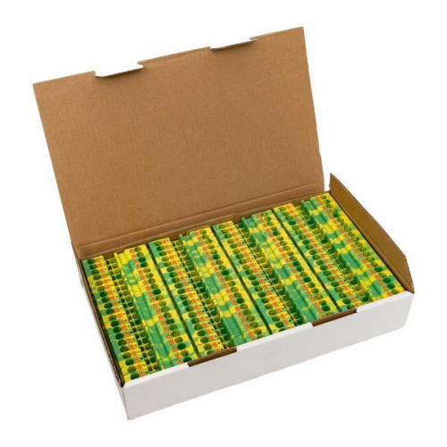 Колодка клеммная пружинная 4 Push-in земля EKF PIT-4-pe фото 2