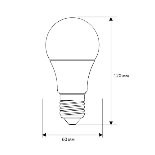 Лампа светодиодная LED13-A60/830/E27 13Вт грушевидная матовая 3000К тепл. бел. E27 1075лм 220В Camelion 12045 фото 2 Лампа светодиодная LED13-A60/830/E27 13Вт грушевидная матовая 3000К тепл. бел. E27 1075лм 220В Camelion 12045 фото 2