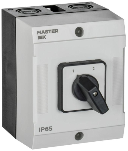 Переключатель кулачковый 10А (сх. 69) в боксе стандартная рукоятка IEK MI-CS20-010-069 Переключатель кулачковый 10А (сх. 69) в боксе стандартная рукоятка IEK MI-CS20-010-069