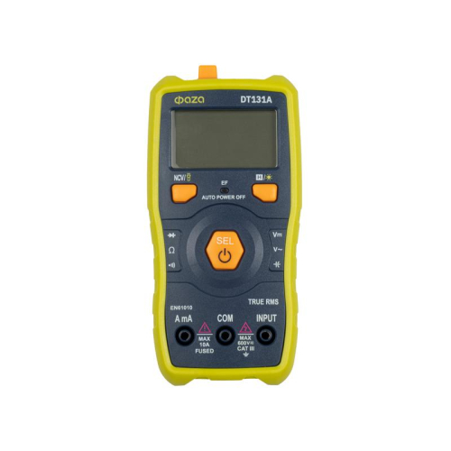Мультиметр смарт цифровой DT131A встроен. фонарь ФАZА 5061781 фото 8