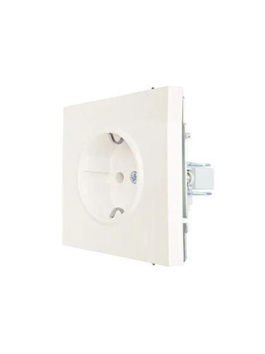 Розетка 1-мест. с защитн.шторк. СП ZIMA IP20 16А ПБТ безвинт. зажим слон. кость LEZARD 704-9088-124BQC фото 3 Розетка 1-мест. с защитн.шторк. СП ZIMA IP20 16А ПБТ безвинт. зажим слон. кость LEZARD 704-9088-124BQC фото 3