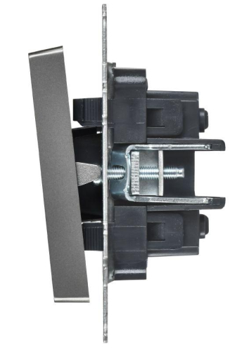 Выключатель перекрестный 2-кл. СП BRITE ВС10-2-3-БрС 10А механизм сталь IEK BR-V23-0-10-K46 фото 5 Выключатель перекрестный 2-кл. СП BRITE ВС10-2-3-БрС 10А механизм сталь IEK BR-V23-0-10-K46 фото 5