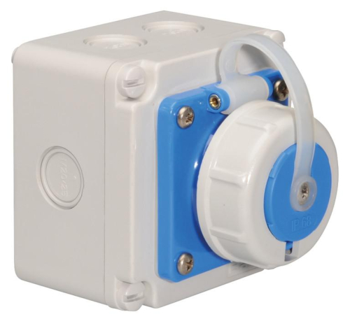 Розетка настенная Schuko 16А 3п 2P+E 6ч 250В IP67 Bals 7245-1 Розетка настенная Schuko 16А 3п 2P+E 6ч 250В IP67 Bals 7245-1