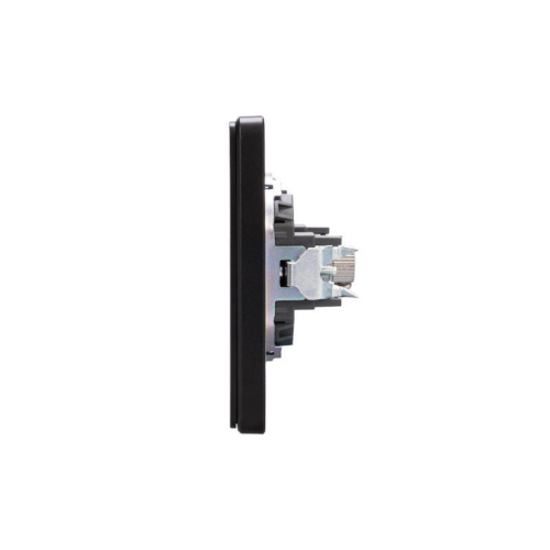 Розетка телевизионная TV СП ROUND MIELE оникс Kranz KR-78-0723-3 фото 2