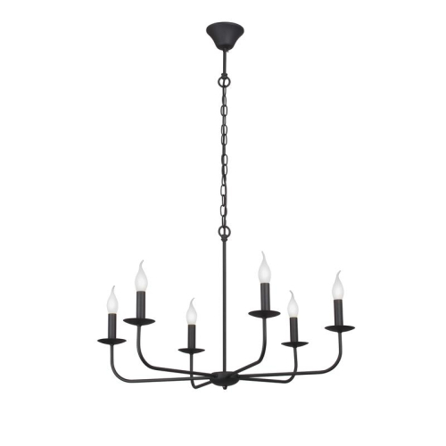 Люстра 6xE14 макс. 40Вт Vitaluce V3985-1/6 фото 4