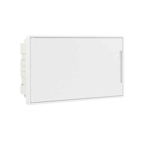 Щиток встраиваемый Фрейм (FRAME) 18мод. с бел. дверцей с 2 шинами PEN на 8 и 10 отверст. бел. DKC F18B1WW Щиток встраиваемый Фрейм (FRAME) 18мод. с бел. дверцей с 2 шинами PEN на 8 и 10 отверст. бел. DKC F18B1WW