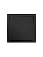 Выключатель проходной 1-кл. 1п СП ZIMA 10А IP20 безвинтов. зажим механизм черн. бархат LEZARD 704-4288-105QC