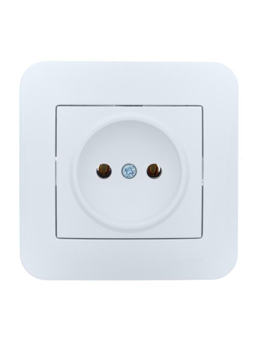 Розетка 1-м СП ASTI 16А IP20 без заземл. термопласт в сборе бел. LEZARD 7081-0202-121B Розетка 1-м СП ASTI 16А IP20 без заземл. термопласт в сборе бел. LEZARD 7081-0202-121B