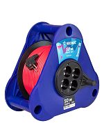 Удлинитель на треугольной катушке 4х50м без заземл. 16А IP44 3.5кВт ПВС 2х2.5 УКП КОСМОС YKTKsm50m-4g(2.5) Удлинитель на треугольной катушке 4х50м без заземл. 16А IP44 3.5кВт ПВС 2х2.5 УКП КОСМОС YKTKsm50m-4g(2.5)