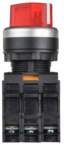 Переключатель 2 полож. 1НО+1НЗ с подсветкой красн. MASTER IEK MI-SW60-11XD-3-14-2-K04 фото 2 Переключатель 2 полож. 1НО+1НЗ с подсветкой красн. MASTER IEK MI-SW60-11XD-3-14-2-K04 фото 2