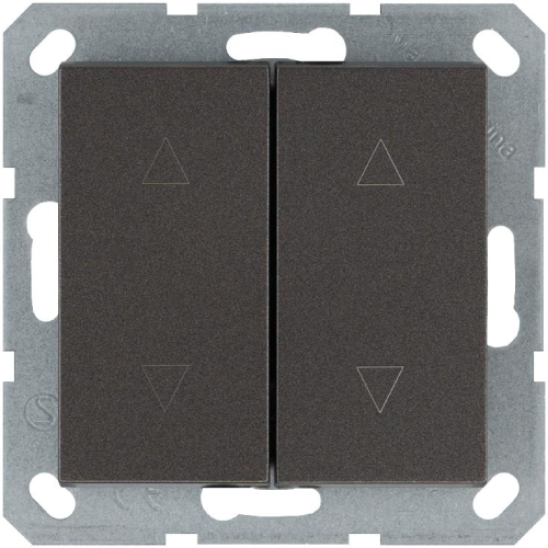 Выключатель для жалюзи 2-кл. 10А IP20 механизм мокко Jasmart G3028Z Выключатель для жалюзи 2-кл. 10А IP20 механизм мокко Jasmart G3028Z