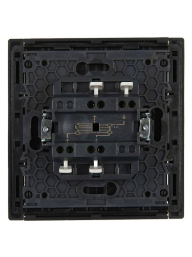 Выключатель перекрестный 1-кл. СП FORTE&PIANO 10А FP312 сер. IEK FP-V13-0-10-1-K03 фото 5