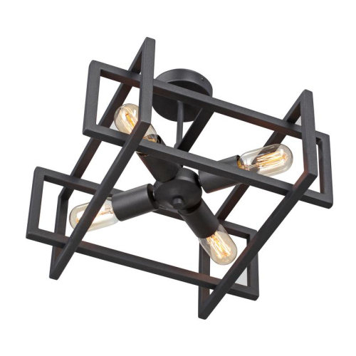 Люстра 4xE27 макс. 40Вт Vitaluce V3981-1/4PL фото 5