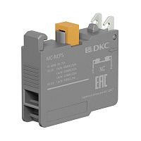 Блок контактный с клеммными зажимами под винт нормально-замкнутый DKC MC-NCPS