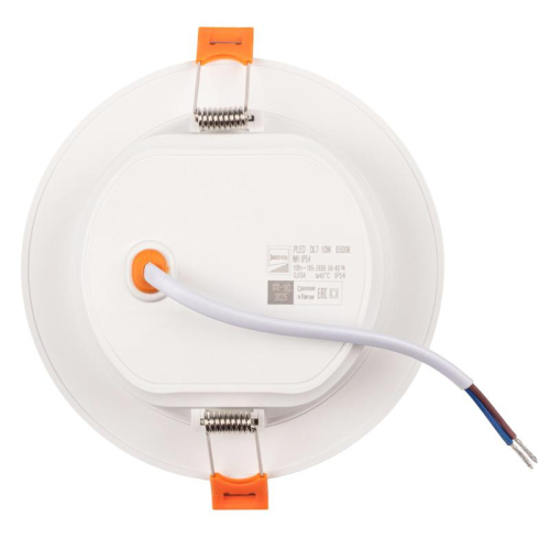 Светильник светодиодный PLED DL7 10Вт 6500К IP54 850лм WH встраив. бел. Pro JazzWay 5069046 фото 3 Светильник светодиодный PLED DL7 10Вт 6500К IP54 850лм WH встраив. бел. Pro JazzWay 5069046 фото 3