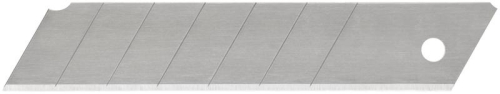 Набор лезвий для ножа технического 25мм 8 сегментов сталь SK5 (уп.10шт) FIT 10424