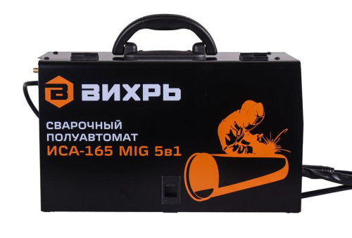 Инвертор сварочный полуавтомат. ИСА-165 MIG 5в1 Вихрь 65/183 фото 6