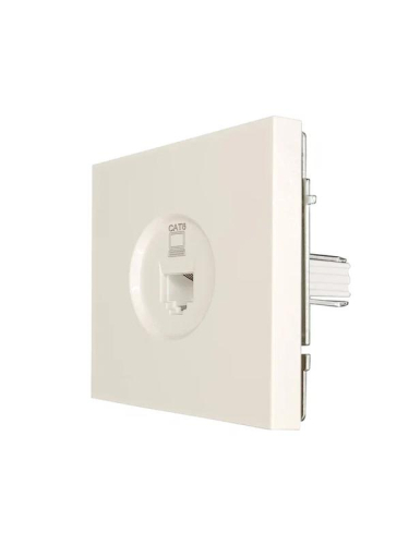 Розетка компьютерная 1-мест. СП ZIMA IP20 слон. кость LEZARD 704-9088-140 фото 2