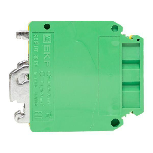 Колодка клеммная винтовая 35 UT земля EKF scr-ut-35-pe фото 9