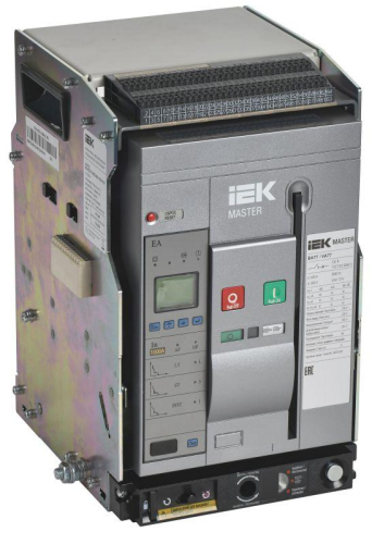 Выключатель автоматический воздушный 3п AC ВА77 W3P S 65кА 1000А EA выдвижн. с компл. аксессур. MASTER IEK MI-ACB10-3WS-065-1000-ACF Выключатель автоматический воздушный 3п AC ВА77 W3P S 65кА 1000А EA выдвижн. с компл. аксессур. MASTER IEK MI-ACB10-3WS-065-1000-ACF