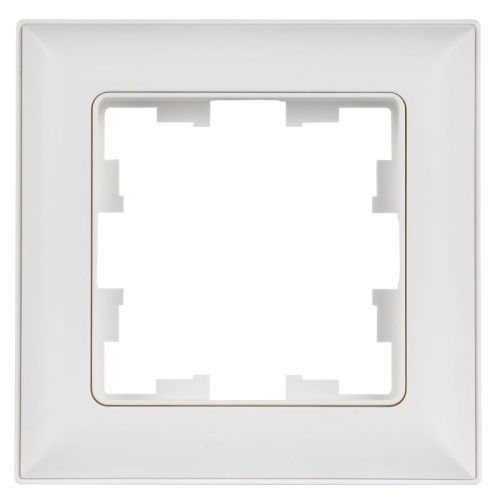 Рамка 1-м BRITE РУ-1-БрАБ арктич. бел./бел. IEK BR-M12-12-K91 фото 2 Рамка 1-м BRITE РУ-1-БрАБ арктич. бел./бел. IEK BR-M12-12-K91 фото 2