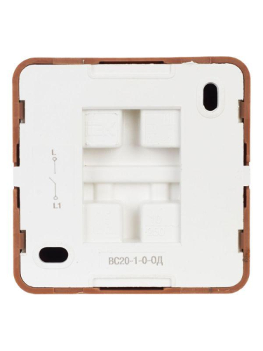 Выключатель 1-кл. ОП Октава 10А IP20 ВС20-1-0-ОД дуб GENERICA EVO10-K04-10-DC фото 3 Выключатель 1-кл. ОП Октава 10А IP20 ВС20-1-0-ОД дуб GENERICA EVO10-K04-10-DC фото 3