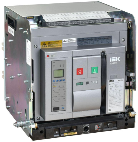 Выключатель автоматический воздушный 3п AC ВА77 W3P F 85кА 4000А EA выдвижн. с компл. аксессур. MASTER IEK MI-ACB10-3WF-085-4000-ACF Выключатель автоматический воздушный 3п AC ВА77 W3P F 85кА 4000А EA выдвижн. с компл. аксессур. MASTER IEK MI-ACB10-3WF-085-4000-ACF