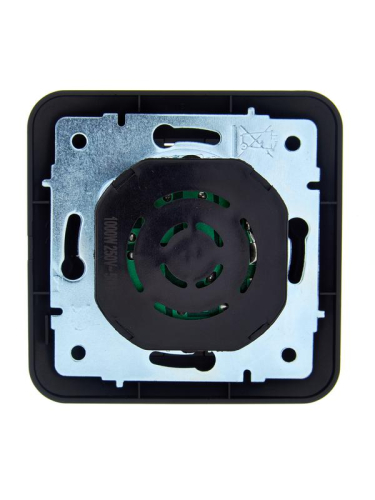 Светорегулятор СП 1000Вт ASTI в сборе черн. бархат LEZARD 7081-4242-157 фото 2