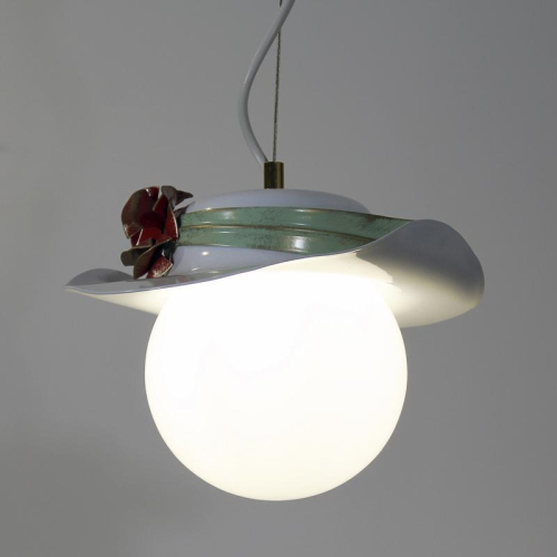 Светильник "Шляпа" НСБ 01-60-120 Е27 (ИМ) бел./зол. Элетех 1005403918 фото 3 Светильник "Шляпа" НСБ 01-60-120 Е27 (ИМ) бел./зол. Элетех 1005403918 фото 3