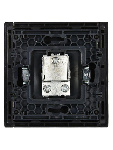 Розетка TV проходная FORTE&PIANO FP129 черн. IEK FP-A10-P-K02 фото 5