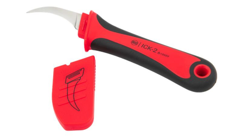 Нож изолированный кабельный с изогнутым лезвием ICK-2 НИЛЕД 13302461 фото 2 Нож изолированный кабельный с изогнутым лезвием ICK-2 НИЛЕД 13302461 фото 2