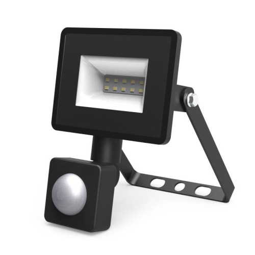 Прожектор светодиодный Elementary 10Вт 6500К IP65 950лм 175-265В ДО с датчиком движения черн. GAUSS 628511310 фото 4