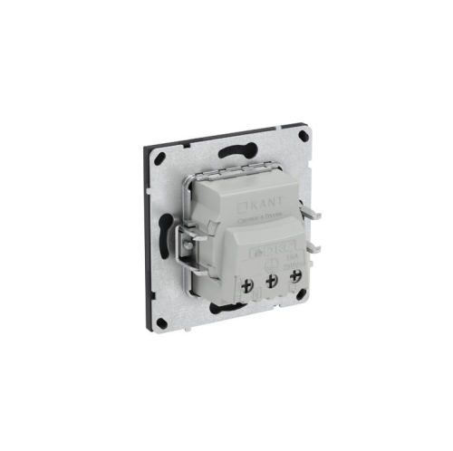 Розетка силовая KANT 2P+E защ. шторки черн. уголь DKC 7012003 фото 7 Розетка силовая KANT 2P+E защ. шторки черн. уголь DKC 7012003 фото 7