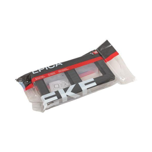 Рамка 2-м Эпика IP44 пластик черн. EKF UP1-FPB-02-44 фото 8