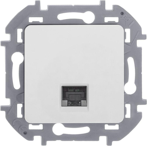 Розетка компьютерная Inspiria RJ45 кат.5E UTP бел. IEK 673825 фото 5