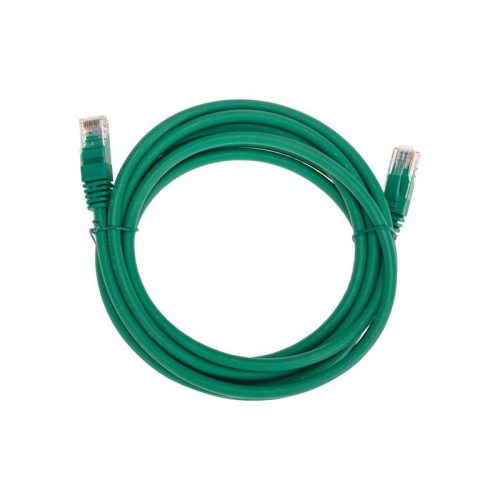 Патч-корд U/UTP CAT 6 RJ45-RJ45 26AWG LSZH зел. 3м Rexant 02-0296-3