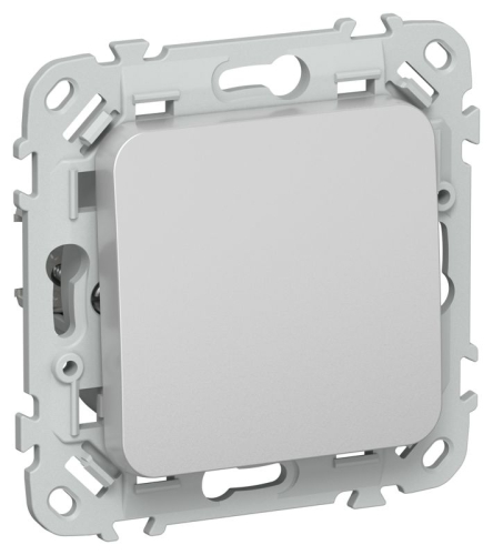 Выключатель 1-кл. СП FLITE ВС11-1-0-ФлА 10А механизм алюм. IEK FI-V10-0-10-1-K47