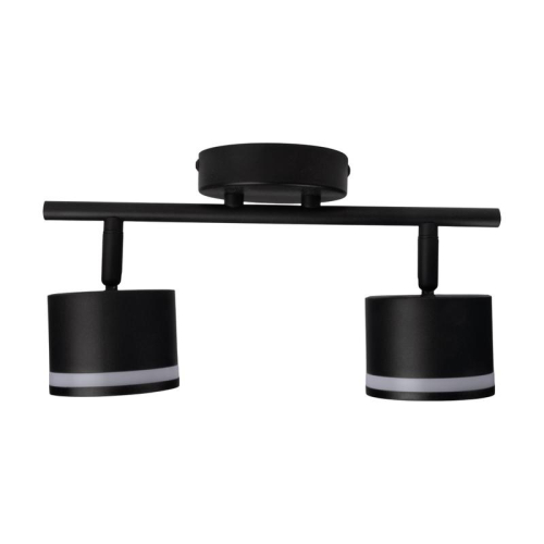 Светильник PCL-0702 max 20Вт (каждая лампа) 2xGX53 IP20 230В BL настен./потолочн. декор. под лампу JazzWay 5066809 фото 2