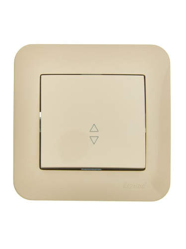 Переключатель проходной 1-кл. 1п СП ASTI 10А IP20 в сборе крем. LEZARD 7081-0303-105 Переключатель проходной 1-кл. 1п СП ASTI 10А IP20 в сборе крем. LEZARD 7081-0303-105