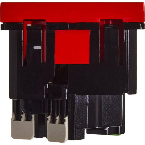 Розетка 2мод. 16А 250В 45град. с заземл. защ. шторки безвинт. зажимы красн. ИЭК Leg 4525059 фото 5