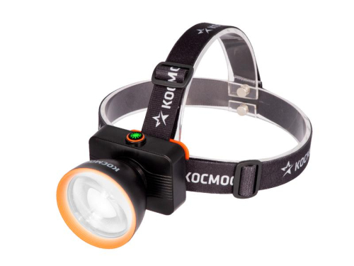 Фонарь налобный аккум. 15Вт Laser LED/ 3000мА.ч ABS пластик линза Френеля КОСМОС (KOC533Lit) фото 2 Фонарь налобный аккум. 15Вт Laser LED/ 3000мА.ч ABS пластик линза Френеля КОСМОС (KOC533Lit) фото 2
