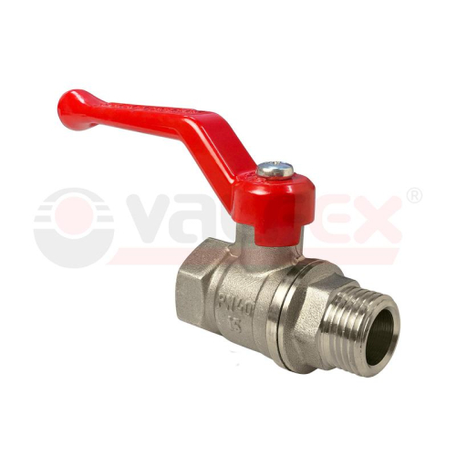 Кран шаровой ручка-рычаг (внутр./наружн.) 3/4дюйм латунь с никелир. покрытием (60/15) VALFEX VF.215.NR1.034 Кран шаровой ручка-рычаг (внутр./наружн.) 3/4дюйм латунь с никелир. покрытием (60/15) VALFEX VF.215.NR1.034