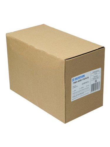 Пускатель ПМА-4200 УХЛ4 В 63А 220В 2НО+2НЗ IP00 нереверсивный с реле РТТ-221П 53.5-63.0А Электротехник ET001423 фото 2