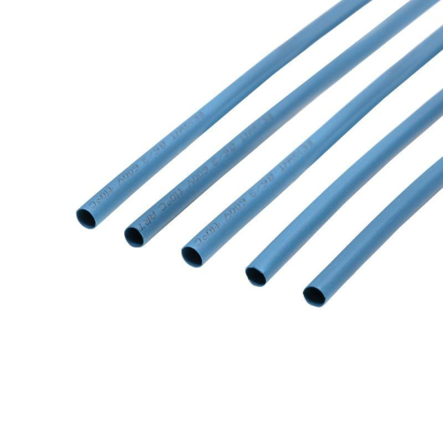 Трубка термоусадочная ТУТ нг 6.0/3.0 син. 1м Rexant 20-6005 фото 3