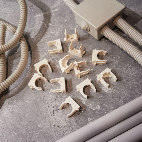 Держатель для труб (клипса) d25мм для монтажн. пистолета бел. Rexant 28-0425-3 фото 2 Держатель для труб (клипса) d25мм для монтажн. пистолета бел. Rexant 28-0425-3 фото 2