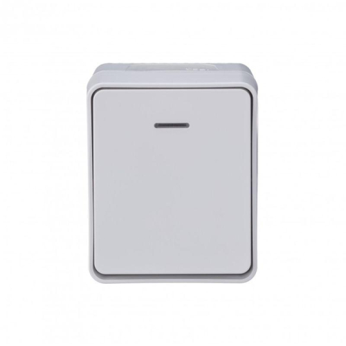 Выключатель 1-кл. ОП AtlasDesign PROFI IP54 10AX с подсветкой бел. SE ATN540113 фото 3