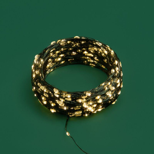 Гирлянда светодиодная "Роса" 50м 500LED тепл. бел. IP20 230В с контроллером провод зел. Neon-Night 303-286 фото 8 Гирлянда светодиодная "Роса" 50м 500LED тепл. бел. IP20 230В с контроллером провод зел. Neon-Night 303-286 фото 8